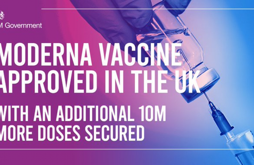 Moderna Vaccine Approved in the UK