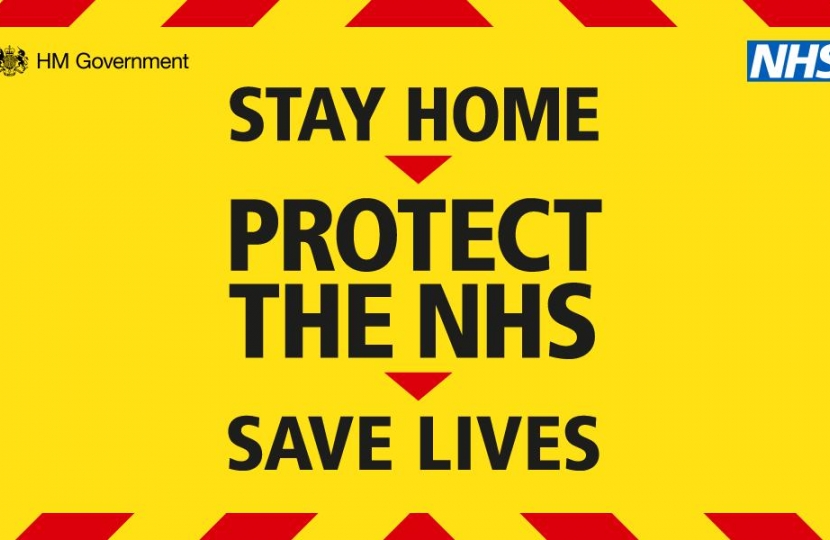 Stay Home - Protect the NHS - Save Lives