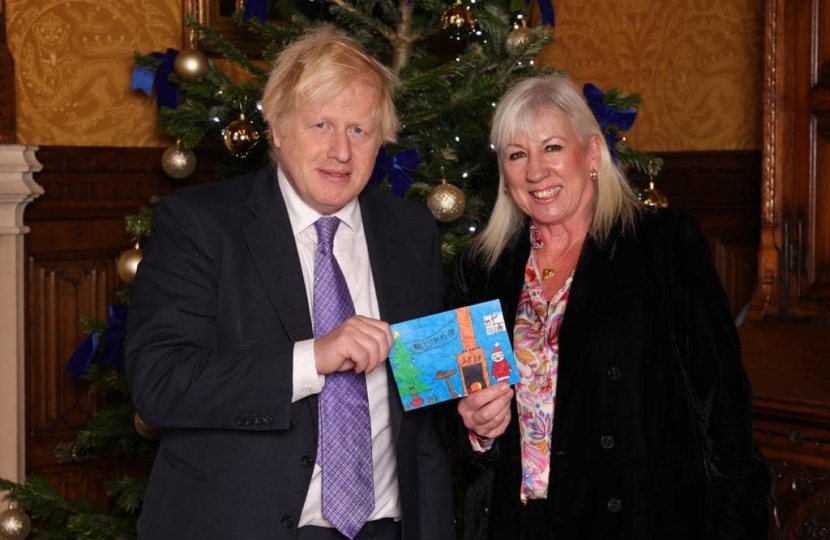Amanda with Boris Johnson