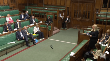 Amanda Solloway MP speaks in a debate on the Gender Pay Gap.